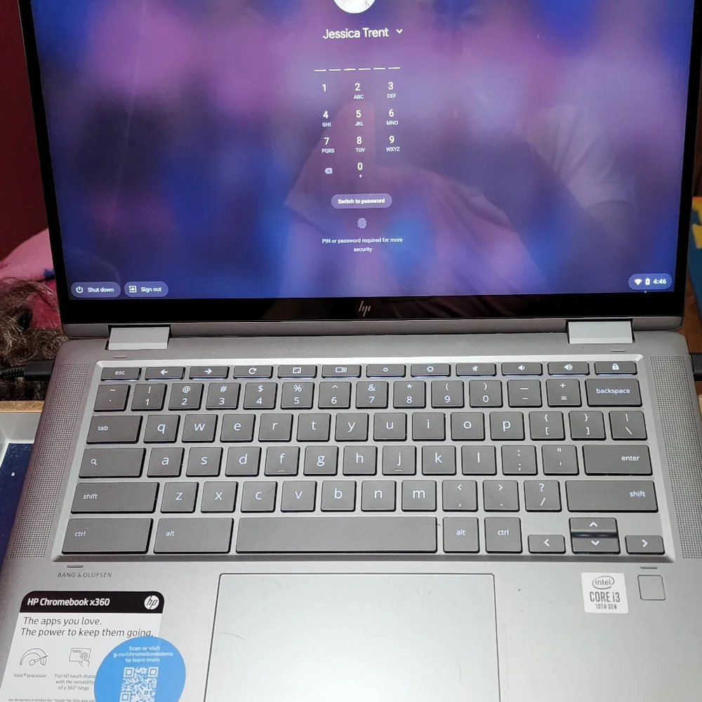 Hp x360 touchscreen chromebook